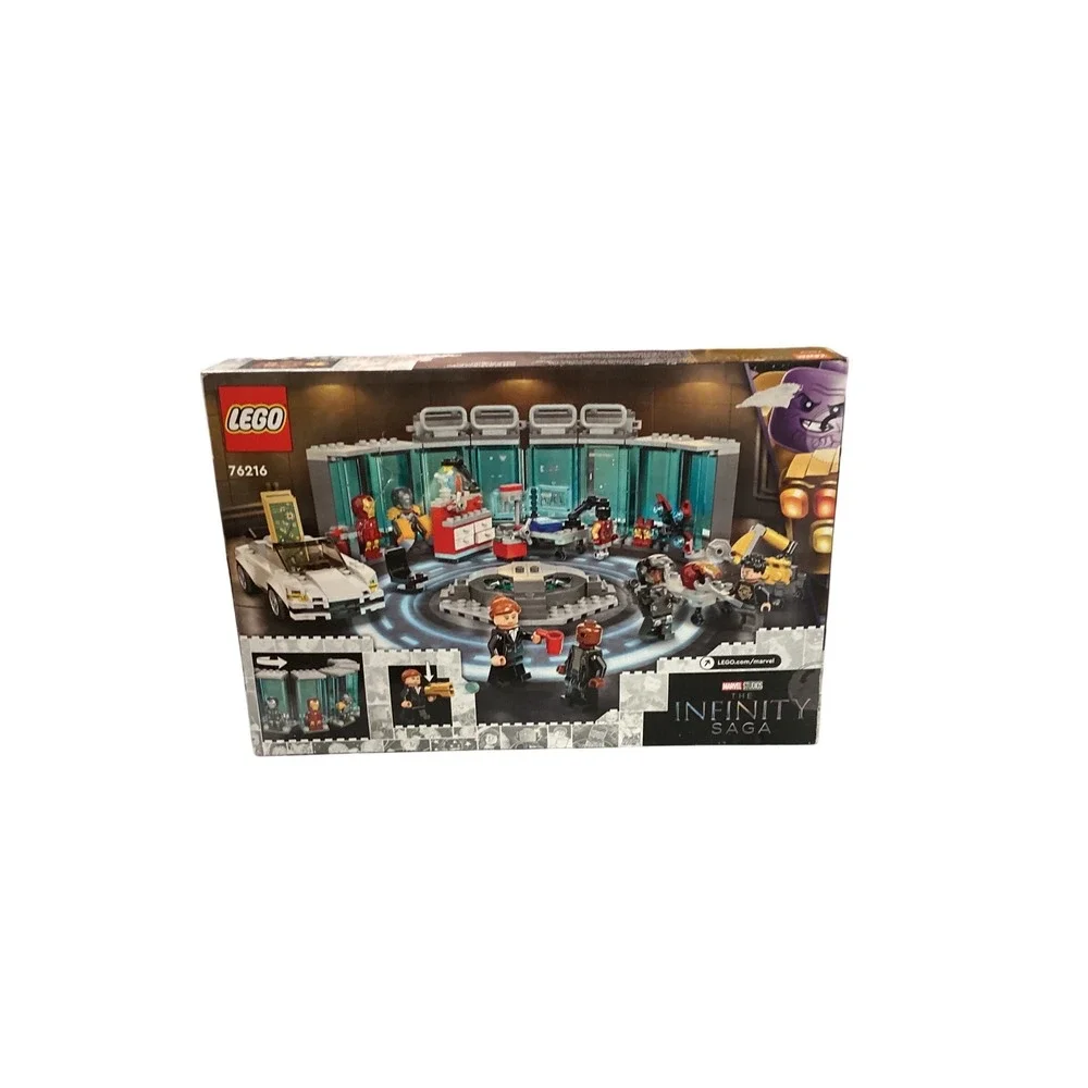LEGO Marvel Iron Man‎ Armory 76216 Infinity Saga Building Set 496 Pieces NEW